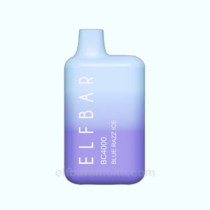 ELFBAR BC4000 Blue Razz Ice Disposable Vape - Smooth and Icy Delight